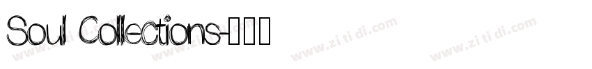 Soul Collections字体转换